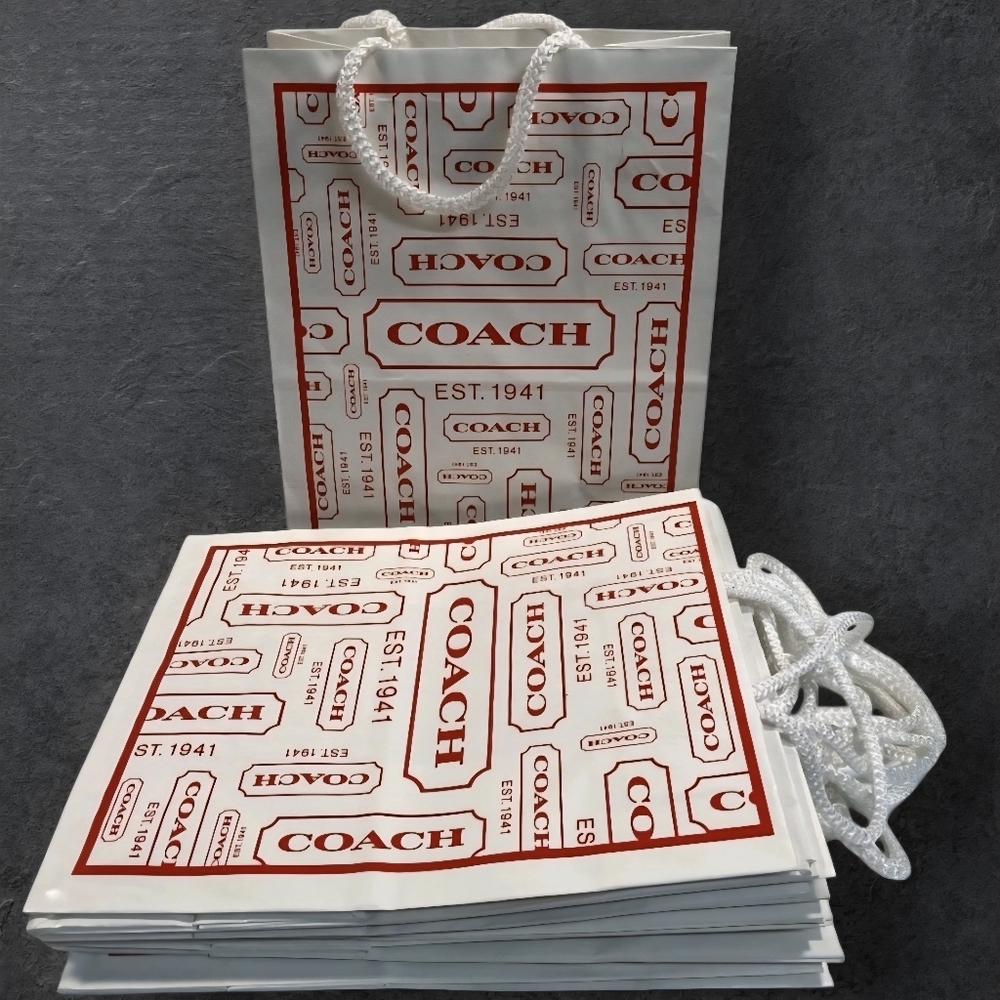 Coach Gift bag lot